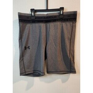 Under Armour Spandex Shorts Activewear Womens Size YLG  color Grey